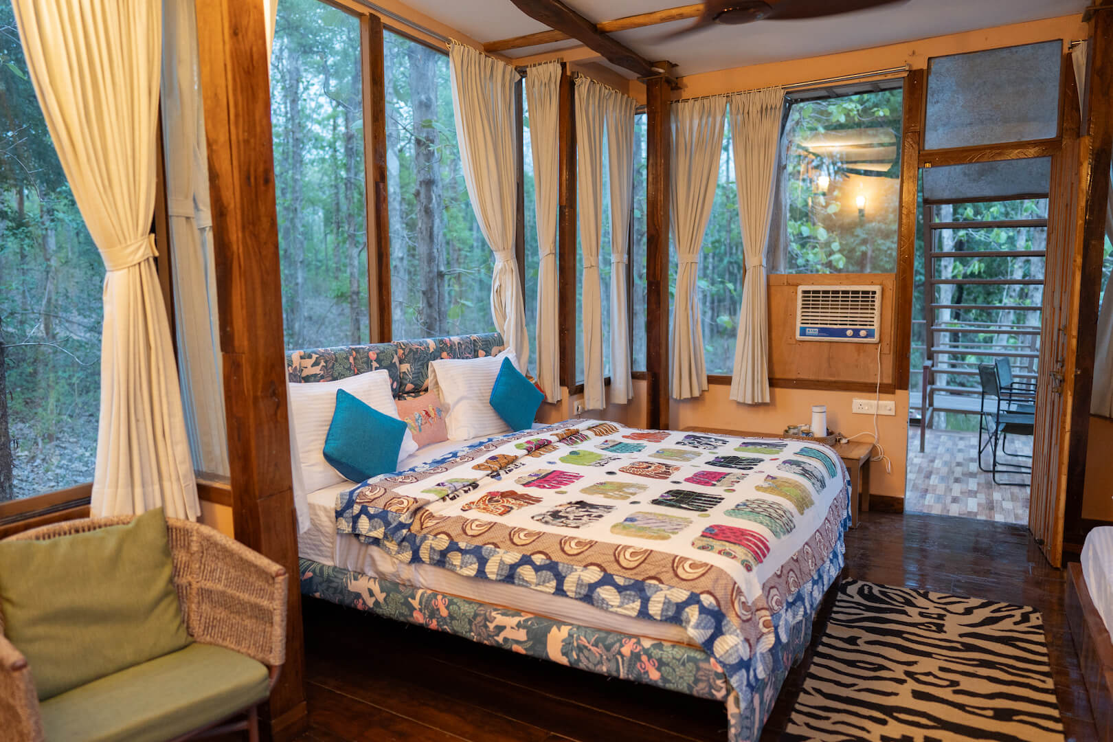 Rukhad Jungle Camp-Daldali Elevated Cottage, Rukhad forest safari, Dudhiya Elevated Cottage, Jal Mahal Cottage-The Tiger Safari