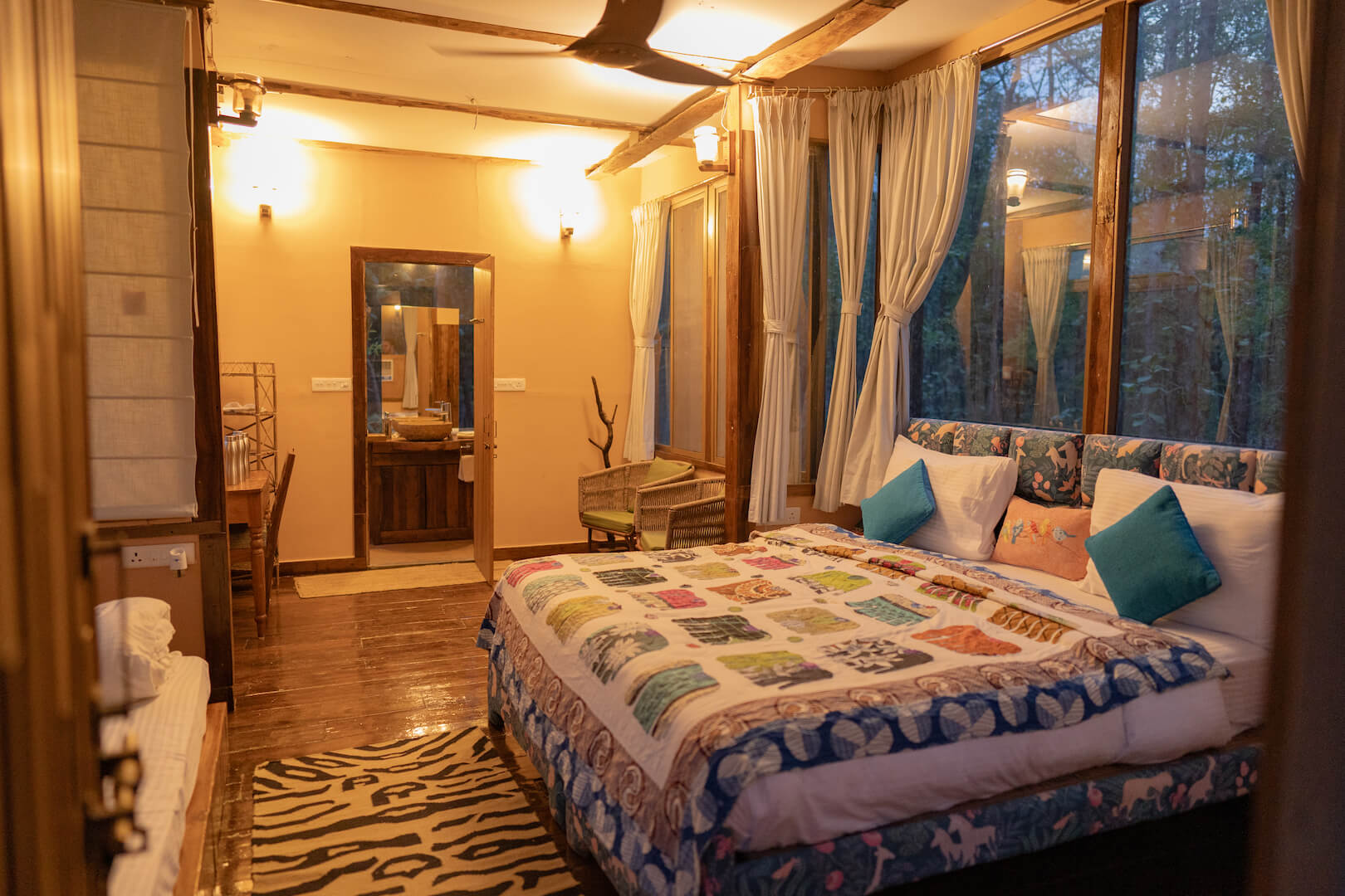 Rukhad Jungle Camp-Daldali Elevated Cottage, Rukhad forest safari, Dudhiya Elevated Cottage, Jal Mahal Cottage-The Tiger Safari