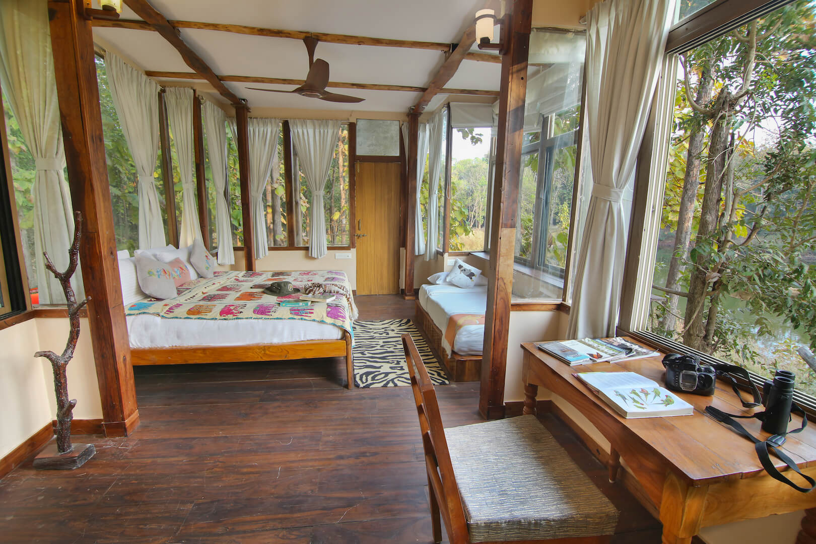 Rukhad Jungle Camp-Daldali Elevated Cottage, Rukhad forest safari, Dudhiya Elevated Cottage, Jal Mahal Cottage-The Tiger Safari
